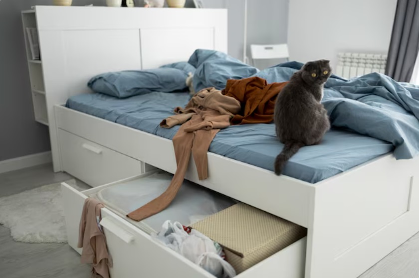 Bedframes met opbergruimte: slim design voor een opgeruimde slaapkamer
